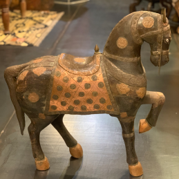 Figura caballo bronce mediados s.XX